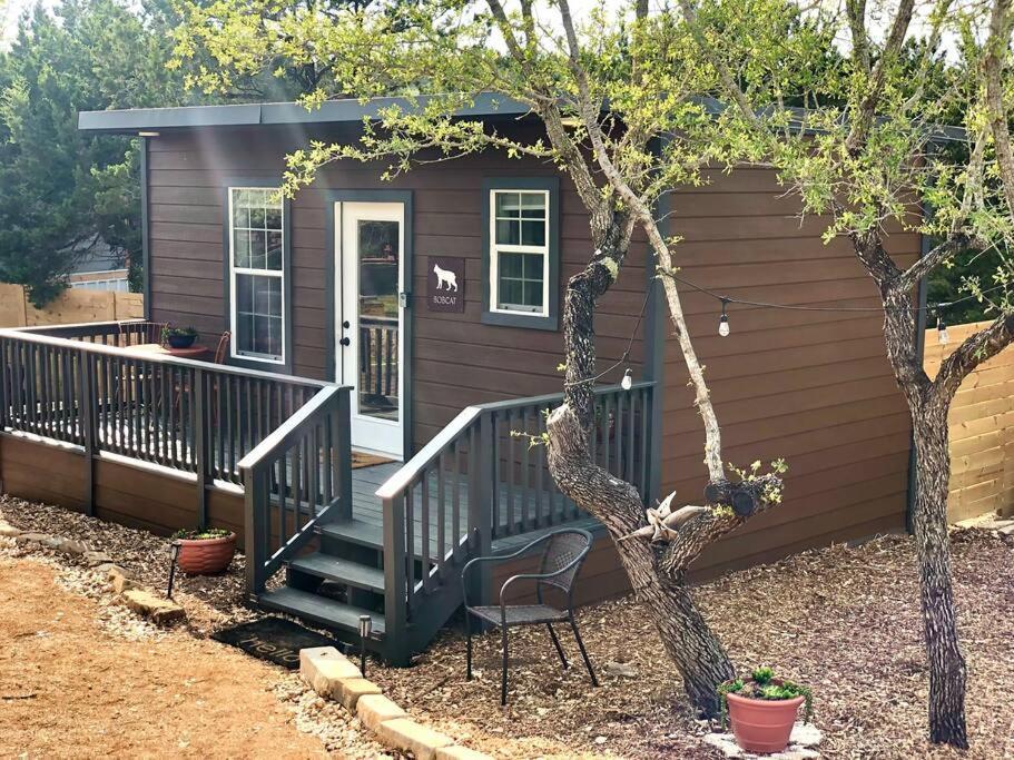 The Bobcat Cabin - The Cabins At Rim Rock 奧斯汀 外观 照片
